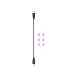 Beats Fit Wireless Active Noise Canceling Earbuds Headphones, Bluetooth, Stone Purple (MK2H3LL/A)