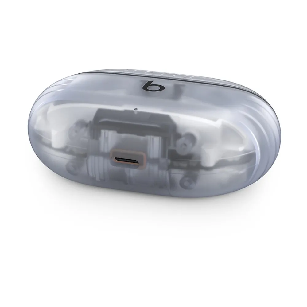 Studio Buds + Wireless Noise Canceling Bluetooth Earbuds, Transparent (MQLK3LL/A)<Beats Outlet