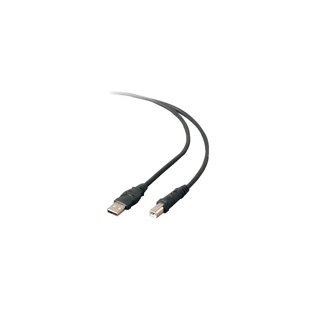 Belkin ® 6' Hi-Speed USB 2.0 Cable, Black