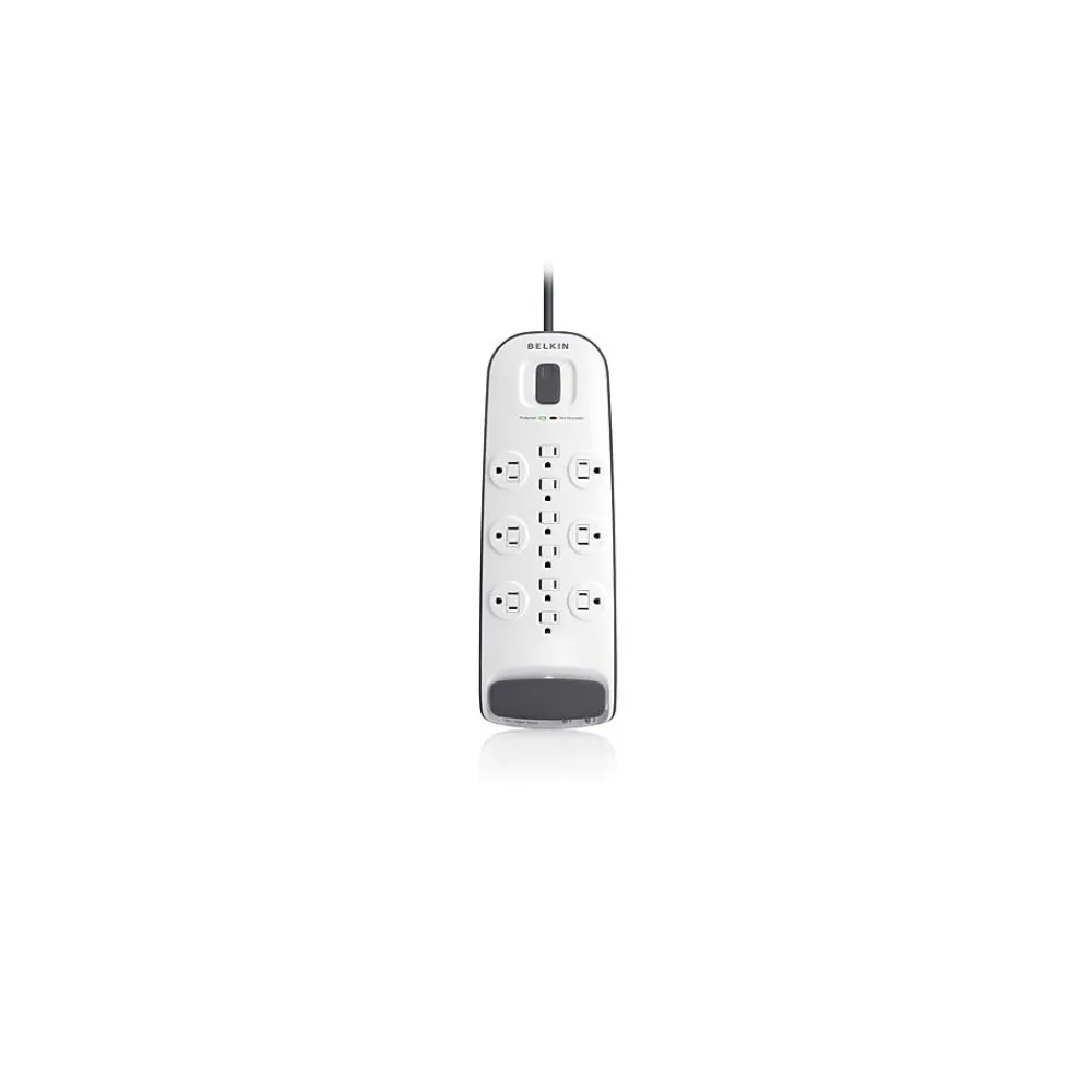 Belkin 12 Outlet Surge Protector, 8 ft. Cord, 3996 Joules (BV112230-08-BLK)