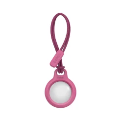 AirTag Secure Holder with Strap, Pink (F8W974btPNK)<Belkin Sale