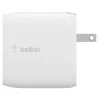BOOST CHARGE Dual USB-A Wall Charger, 24 W, White<Belkin Clearance