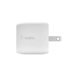 BOOST CHARGE USB-C Wall Charger for Multiple Brands, White (WCH001dq1MWH-B5)<Belkin Online