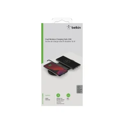 BoostCharge Dual Wireless Charging Pads, Black (WIZ002TTBK)<Belkin Outlet
