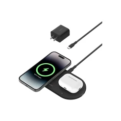 BoostCharge Pro Magnetic Wireless Charging Pad, 5 ft., Black (WIZ021TTBK)<Belkin Sale