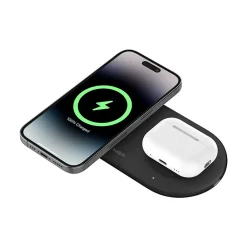 BoostCharge Pro Magnetic Wireless Charging Pad, 5 ft., Black (WIZ021TTBK)<Belkin Sale