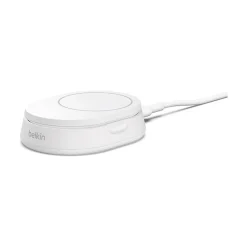BoostCharge Pro Magnetic Wireless Charging Stand with Qi2 15W, White (WIA008ttWH)<Belkin Sale