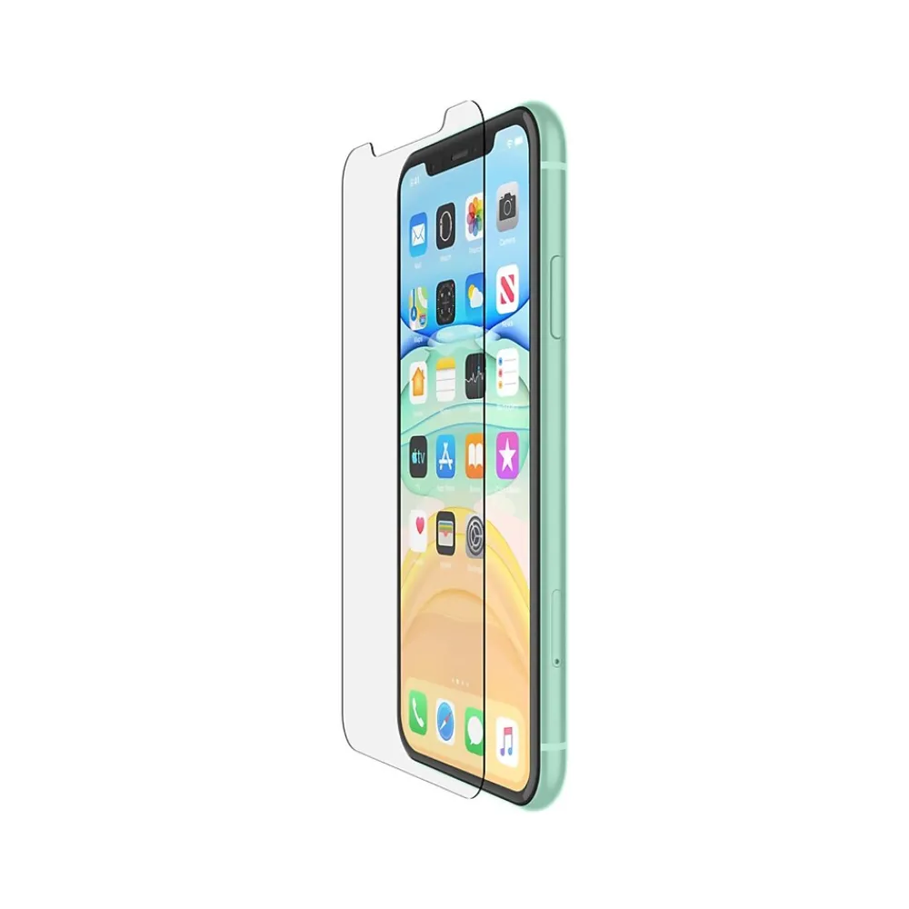 Belkin SCREENFORCE Tempered Glass Screen Protector for iPhone 11 (F8W948ZZ-AM)