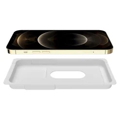SCREENFORCE TemperedGlass Privacy Protector for iPhone 12 Pro Max (OVA031zz)<Belkin Hot