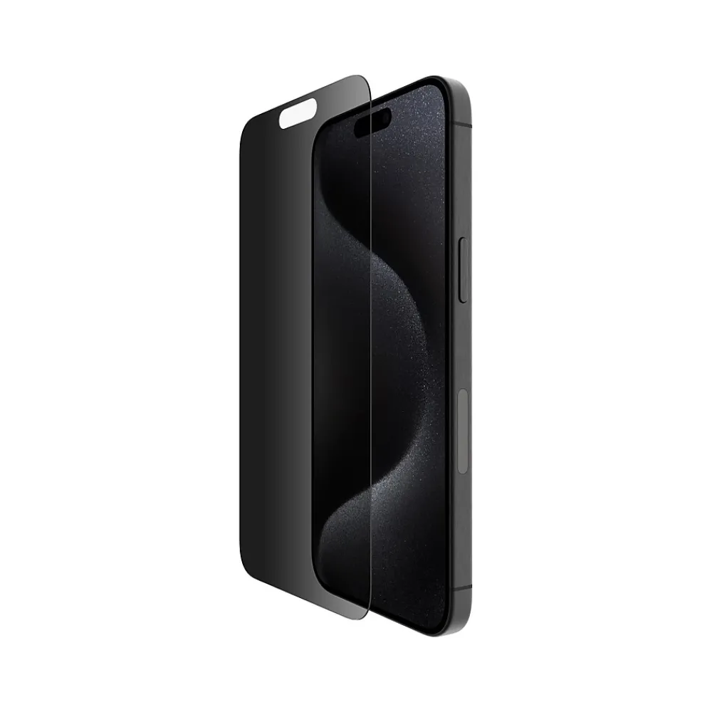ScreenForce Tempered Glass Protector for iPhone 15 Pro Max (OVA150zz)<Belkin Outlet