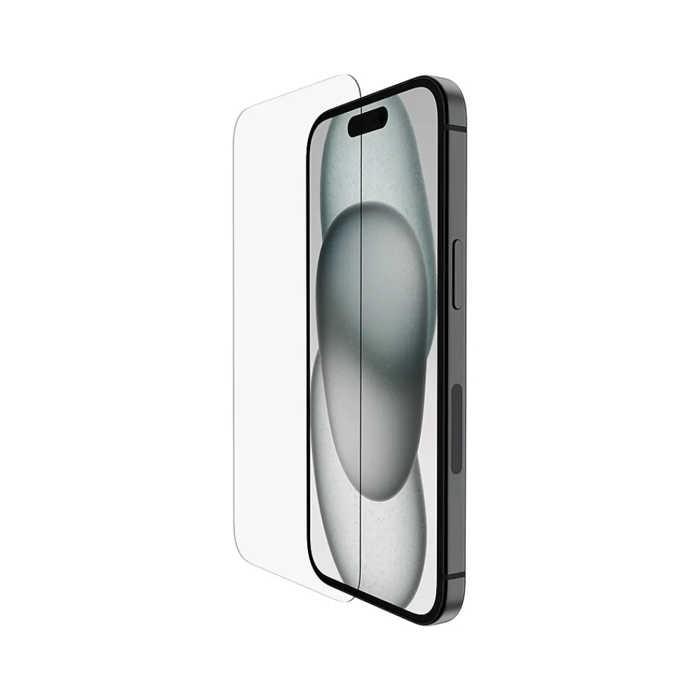 Belkin ScreenForce TemperedGlass Screen Protector for iPhone 15 (OVA135zz)