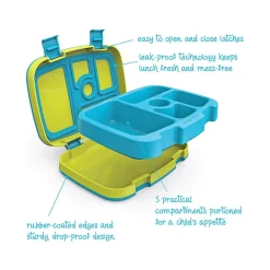 bentgo Kids Brights Lunch Box, Citrus Yellow, 19 oz. (BGOBRTS-C)