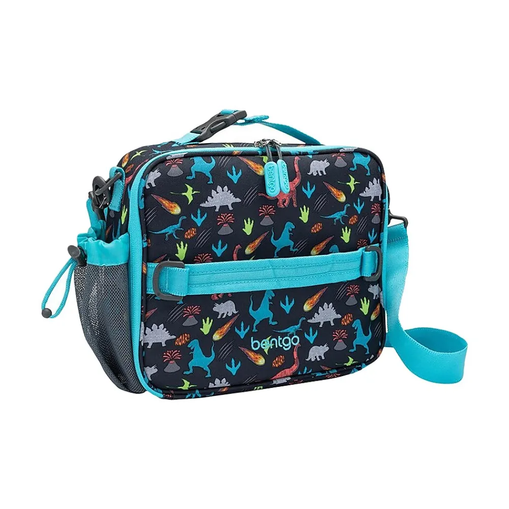 bentgo Kids Prints Dinosaur Lunch Bag, Multicolor (BGPTBAG-DNO)