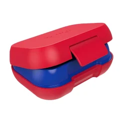 Lunch Totes & Water Bottles|bentgo Kids Snack Container, Red/Royal, 12 oz. (BGKDSNK-R)
