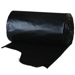 Berry Global 42 Gallon Contractor Bag, Low Density, 3 mil, Black, 20 Bags/Box, 4 Boxes/Carton (WTCON42GAL)<Berry Plastics Outlet