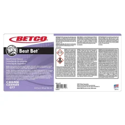 Best Bet Abrasive Creme Cleanser, 32 oz., 12 Bottles/Carton (771200X)<Betco Discount