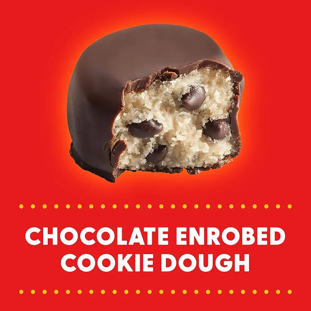 Better Bites DoBite Chocolate Covered Chocolate Chip Dough, 4.4 Oz, 6/Box (356-00001)