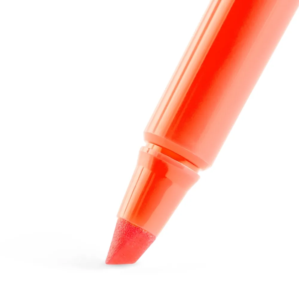 Highlighters|BIC Brite Liner Stick Highlighter, Chisel Tip, Orange, Dozen (90338/BL11OR)