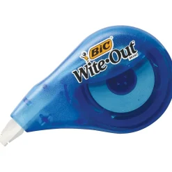 Correction & White-Out|BIC Wite-Out Correction Tape, White, Bulk (WOTAPP1CT)