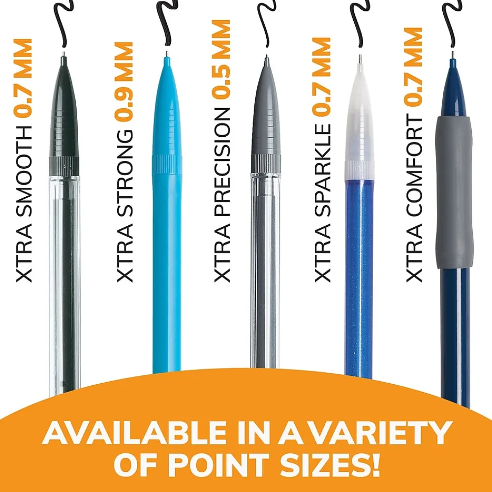 Pencils|BIC Xtra-Smooth Mechanical Pencil, 0.7mm, #2 Medium Lead, 40/Pack (MPP40MJ-BLK)