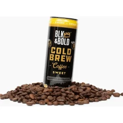 BLK & Bold Sweet Cold Brew Coffee, Dark Roast, 8 fl. oz., 12/Box (006-01-0002)