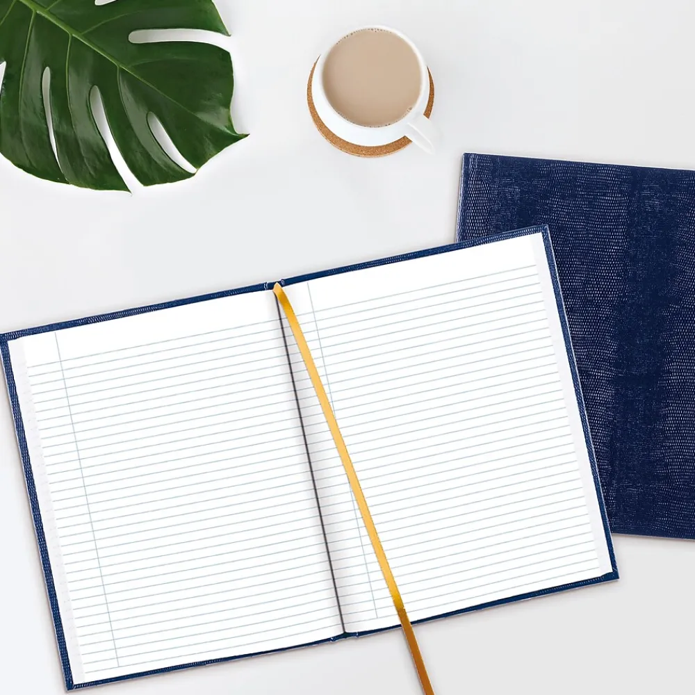 Notebooks|Blueline Executive 1-Subject Professional Notebook, 8.5" x 10.75", College Ruled, 150 Sheets, Assorted Colors (REDA1082)