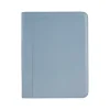 Vegan Leather Writing Case with Zipper Closure, Blue (WRC5043BS-BDUSK)<Bond Street Sale