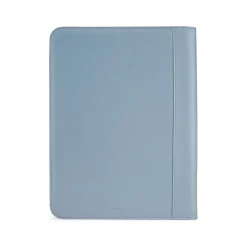 Vegan Leather Writing Case with Zipper Closure, Blue (WRC5043BS-BDUSK)<Bond Street Sale