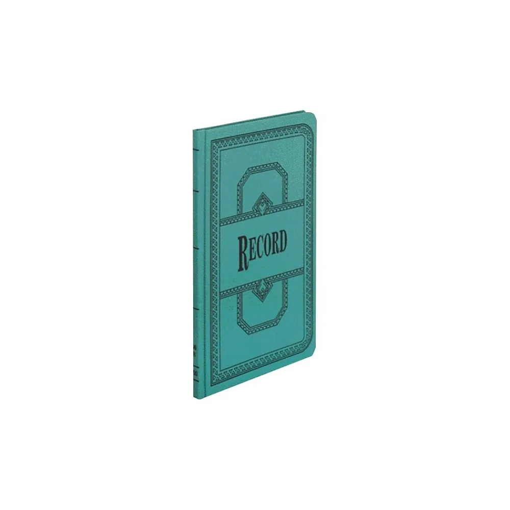Accounting & Record Journals*Boorum & Pease 66 Series Record Book, 7.63"W x 12.13"H x 0.75"D, Blue, 75 Sheets/Book (66-150-R)