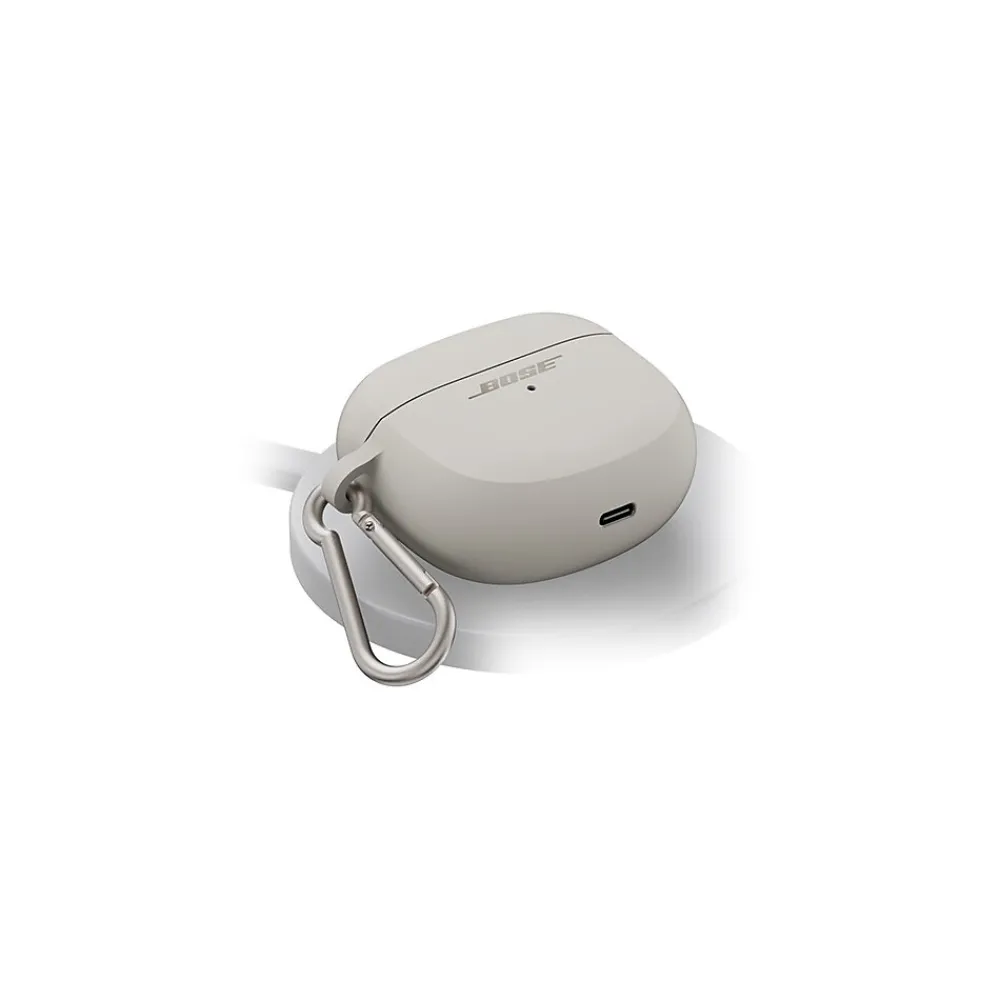 Ultra Wireless Earbuds Charging Case Cover, White Smoke (888919-0020)<Bose Sale