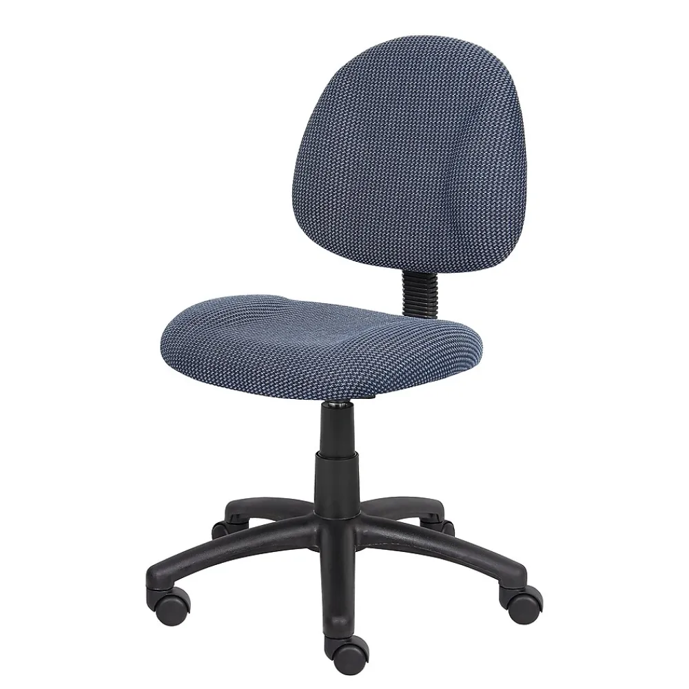 Office Chairs*Boss Office Products Boss Fabric Task Chair, Blue (B315-BE)