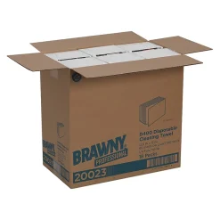 Professional D400 Durable Fibers Cleaning Wipers, 12.5