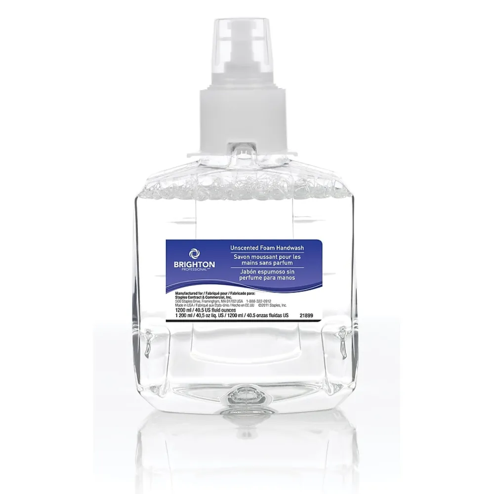 Clear & Mild Hand Wash LTX-12 Refill, 1200 ml, 2/Case<Brighton Professional