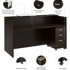 Office Desks*Bush Business Furniture Arrive 72