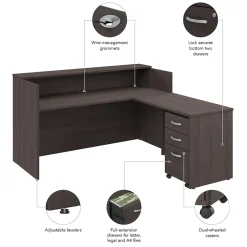 Office Desks*Bush Business Furniture Arrive 72