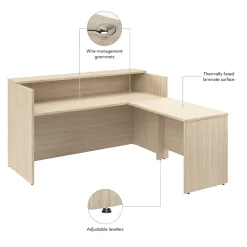 L-Desks*Bush Business Furniture Arrive 72
