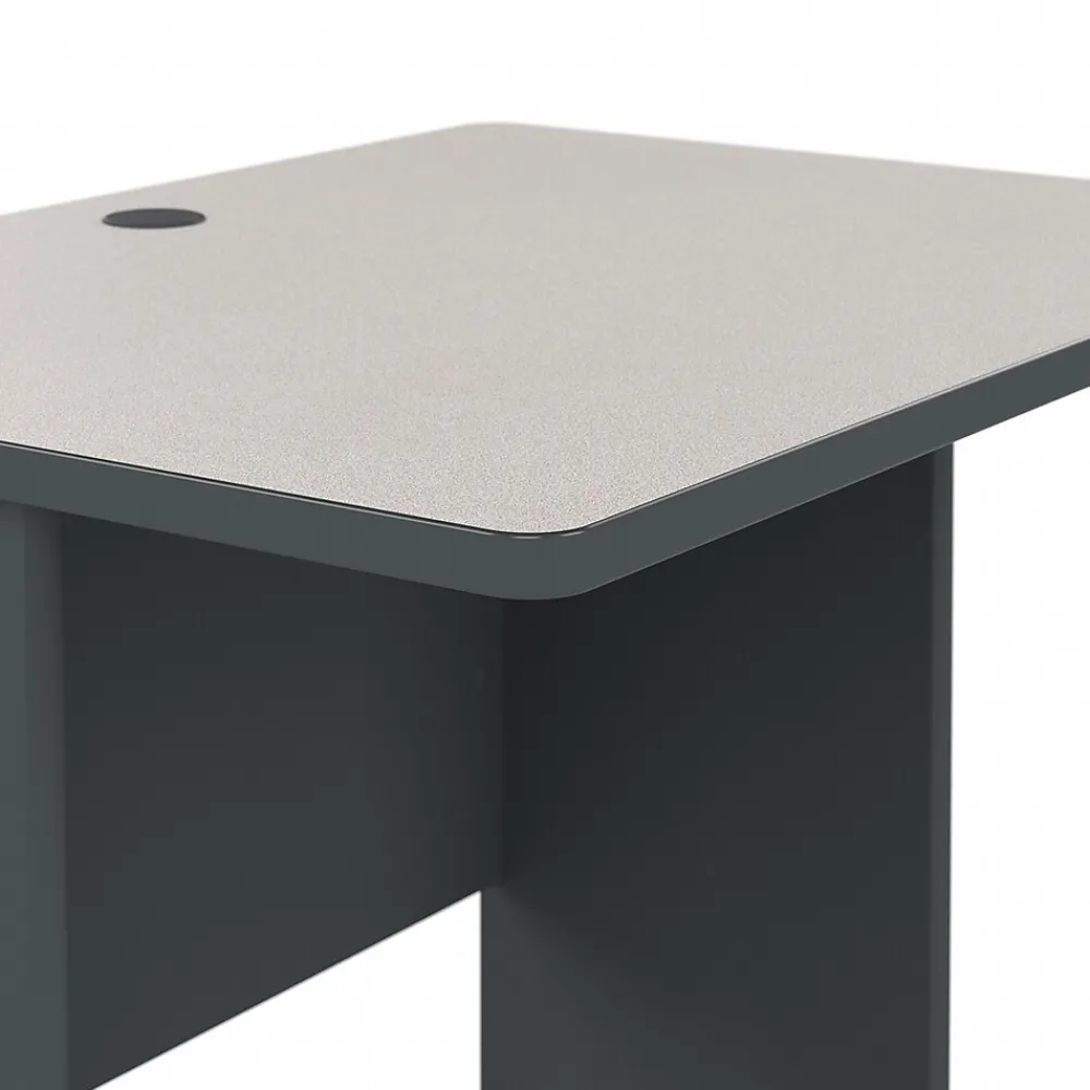 Computer Desks*Bush Business Furniture Cubix 36"W Desk, (WC8436A) Slate/White Spectrum