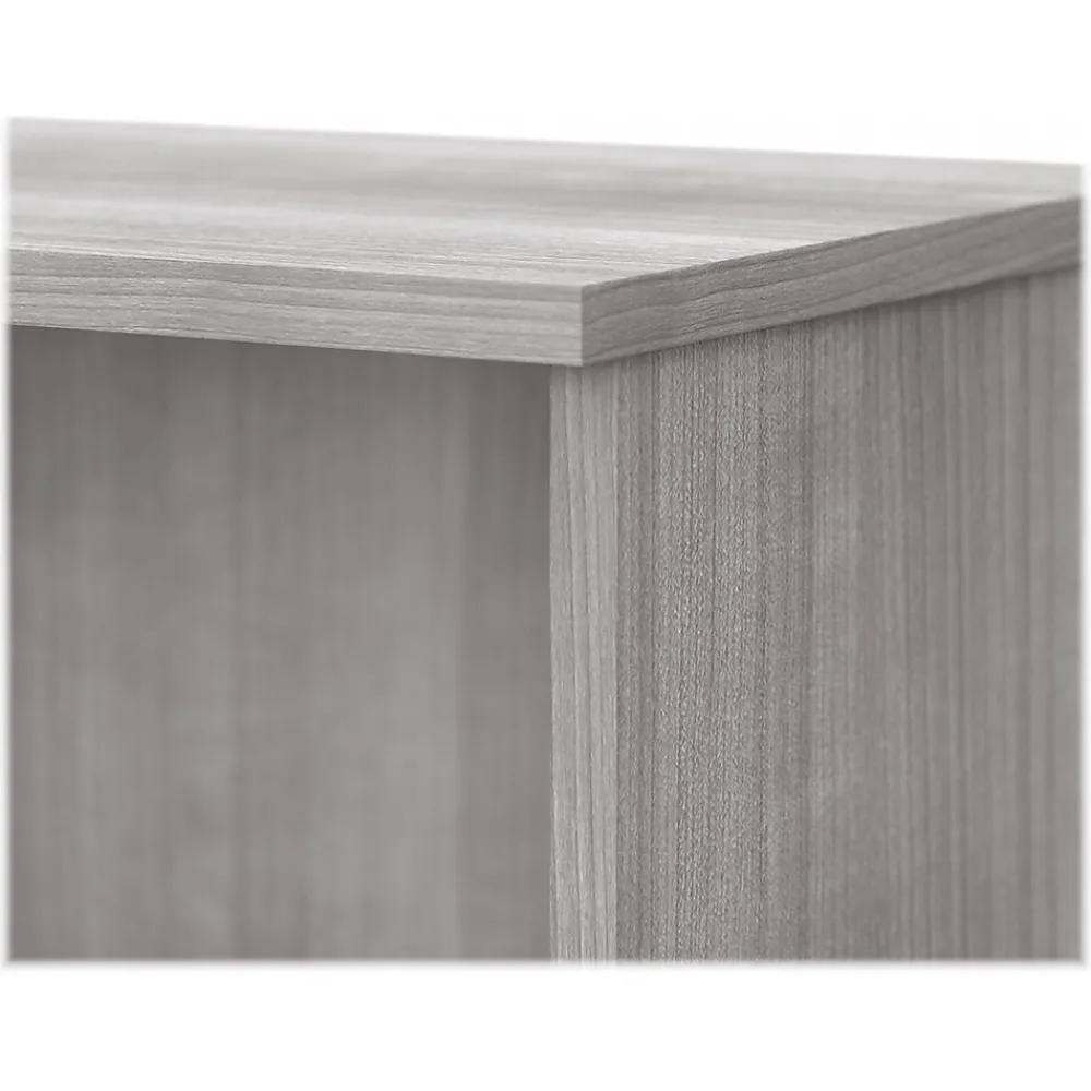 Bookcases*Bush Business Furniture Hybrid 29"H 2-Shelf Bookcase with Adjustable Shelf, Laminated Wood (HY3036PG-Z) Platinum Gray