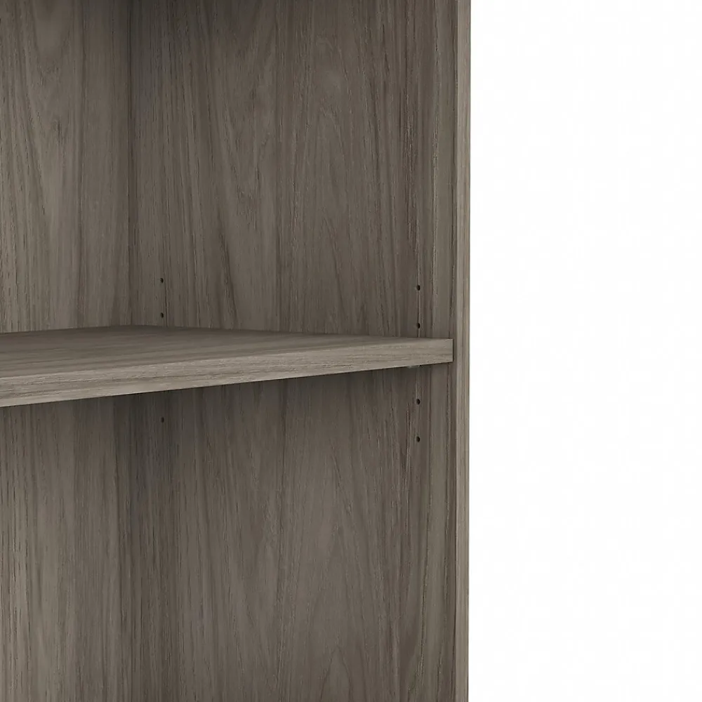 Bookcases*Bush Business Furniture 29"H 2-Shelf Bookcase with Adjustable Shelf, Modern Hickory (BK3036MH)