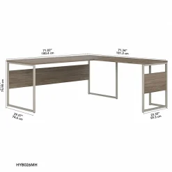 Office Desks*Bush Business Furniture Hybrid 72