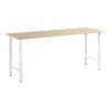 Office Desks*Bush Business Furniture Hustle 72"W Computer Desk with Metal Legs, Natural Elm (HUD172NE)