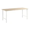 Office Desks*Bush Business Furniture Hustle 72"W Computer Desk with Metal Legs, Natural Elm (HUD272NE)