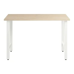 Office Desks*Bush Business Furniture Hustle 48"W Computer Desk with Metal Legs, Natural Elm (HUD148NE)