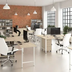 L-Desks*Bush Business Furniture Hustle 72