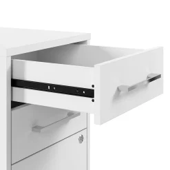 File Cabinets*Bush Business Furniture Hustle Office Storage Cabinet with Wheels, White (HUF140WH)