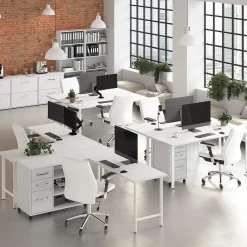 L-Desks*Bush Business Furniture Hustle 60