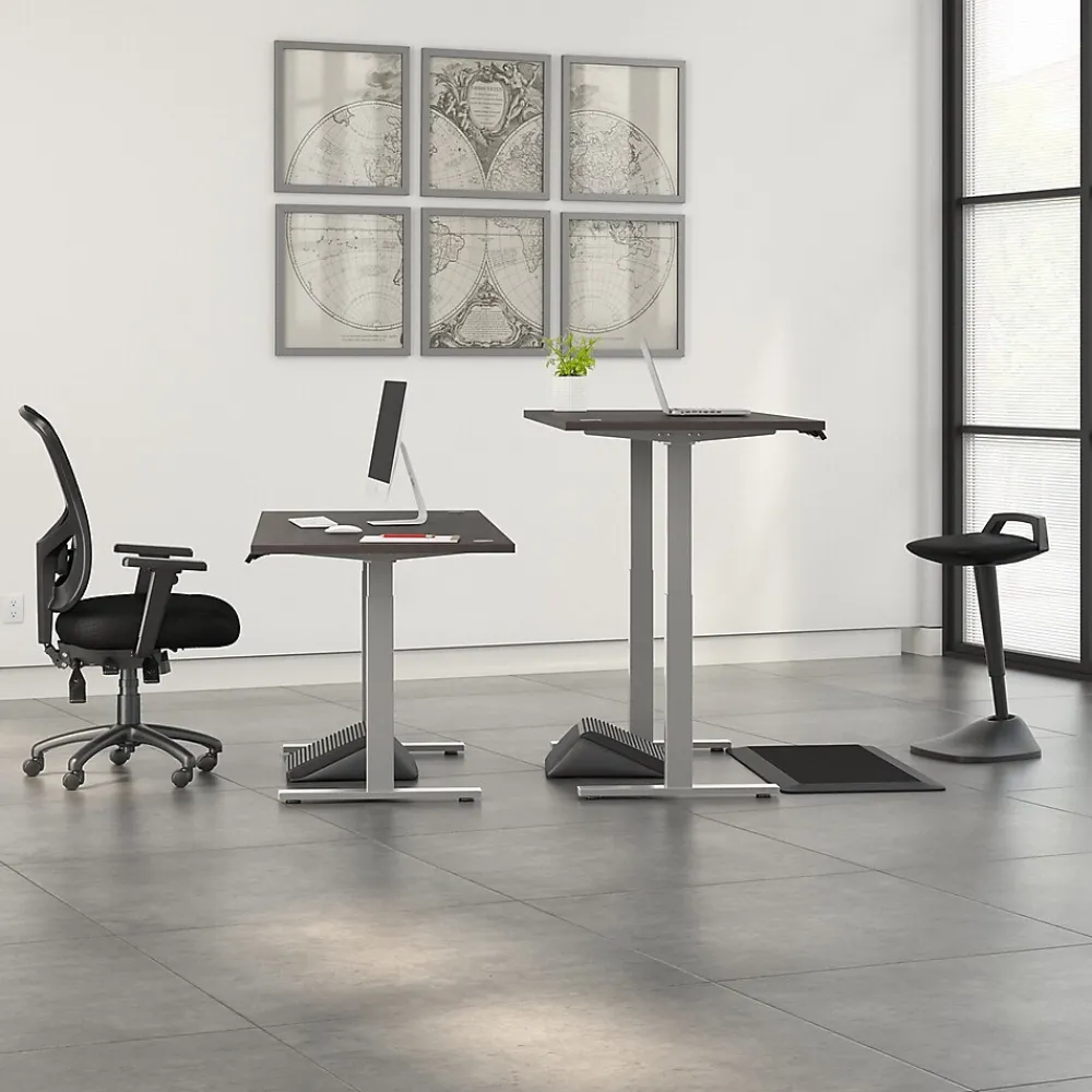 Standing Desks*Bush Business Furniture Move 60 Series 72"W Electric Height Adjustable Standing Desk, Storm Gray (M6S7230SGSK)