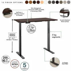 Standing Desks*Bush Business Furniture Move 60 Series 72