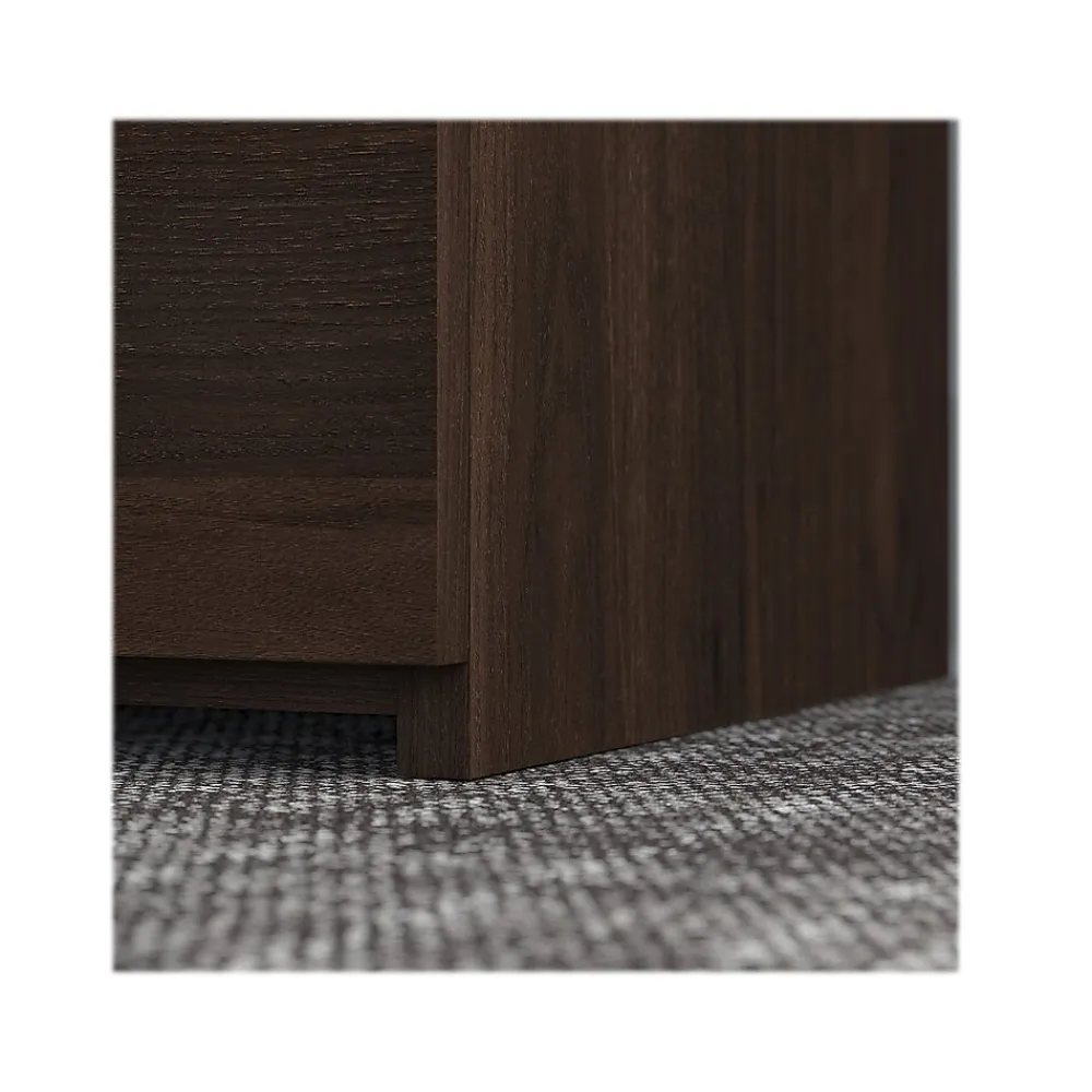 Bookcases*Bush Business Furniture Office 500 70"H 5-Shelf Bookcase with Doors, (OFB136BW) Black Walnut