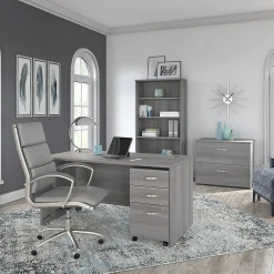 Bookcases*Bush Business Furniture Studio C 5 Shelf Bookcase, (SCB136PG) Platinum Gray